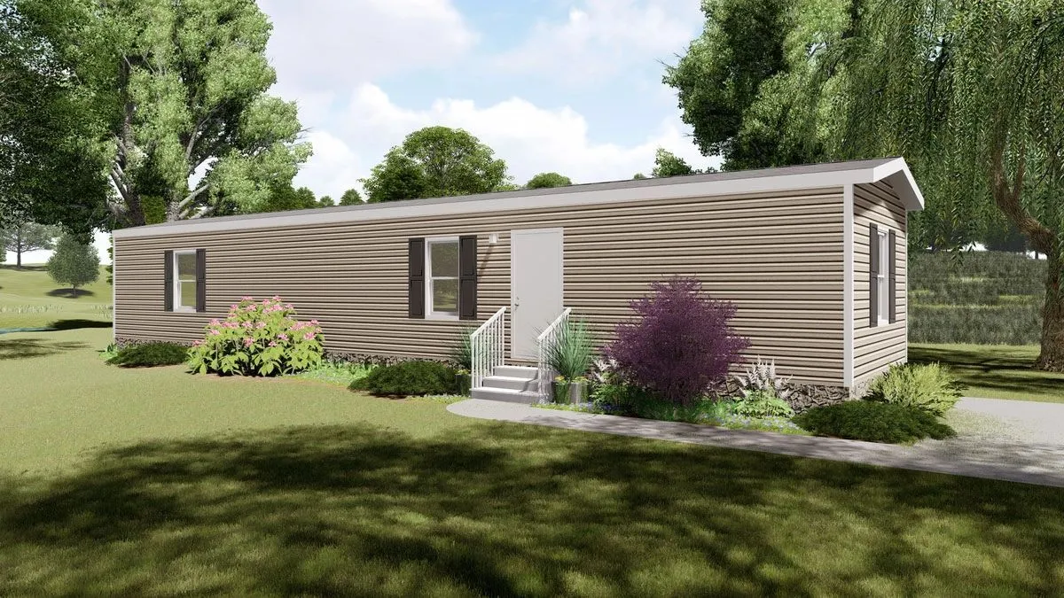 The Dogwood Single Wide home by Tru Homes for sale at Gulf South Homes in Houma, Louisiana
